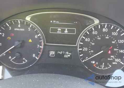 2014 Nissan Altima 2.5 Sv z USA, uszkodzony, nr VIN 1N4AL3AP0EC318009